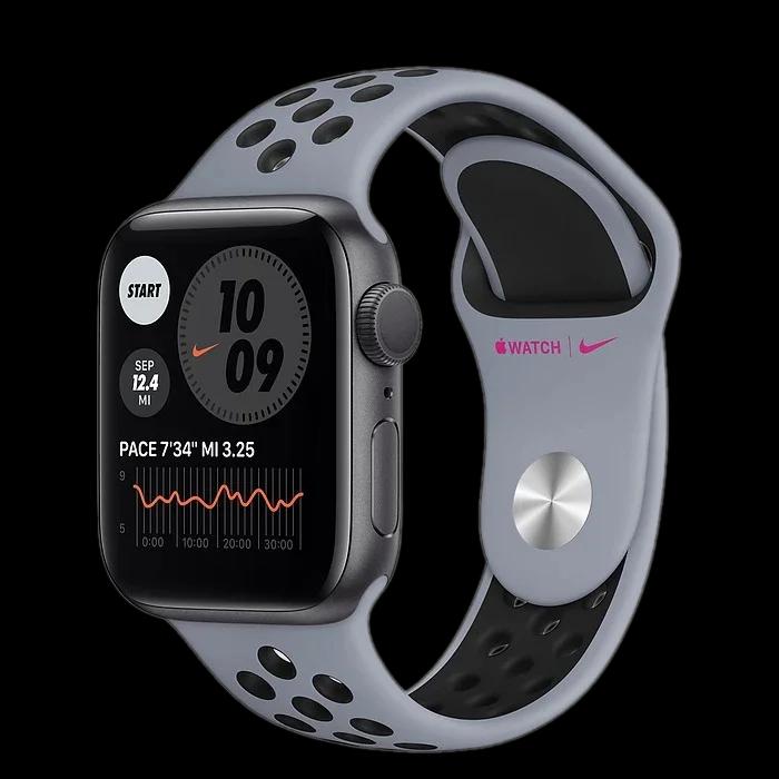 ساعت هوشمند اپل واچ 4 مدل 40mm with Nike Sport Nylon Band